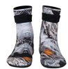 Calcetines de neopreno para snorkel de camuflaje de nailon para adultos con velcro