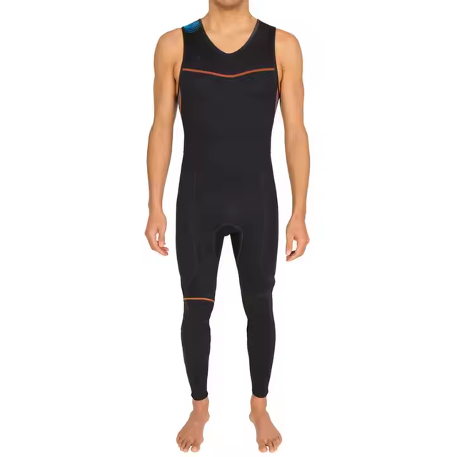 Estiramiento Natación Surf Buceo Traje de neopreno largo para hombre John 