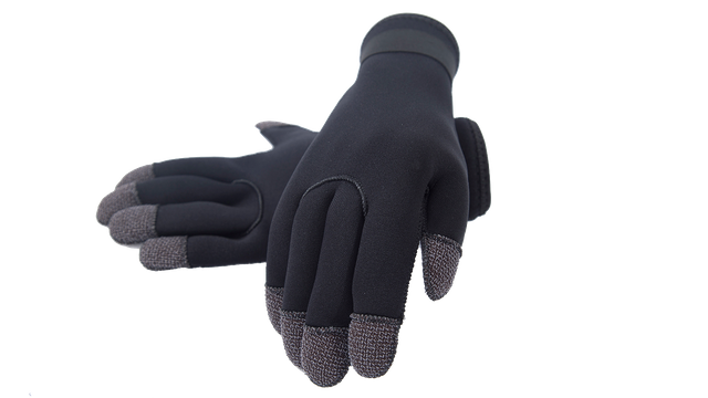 Guantes de neopreno con palma de Kevlar