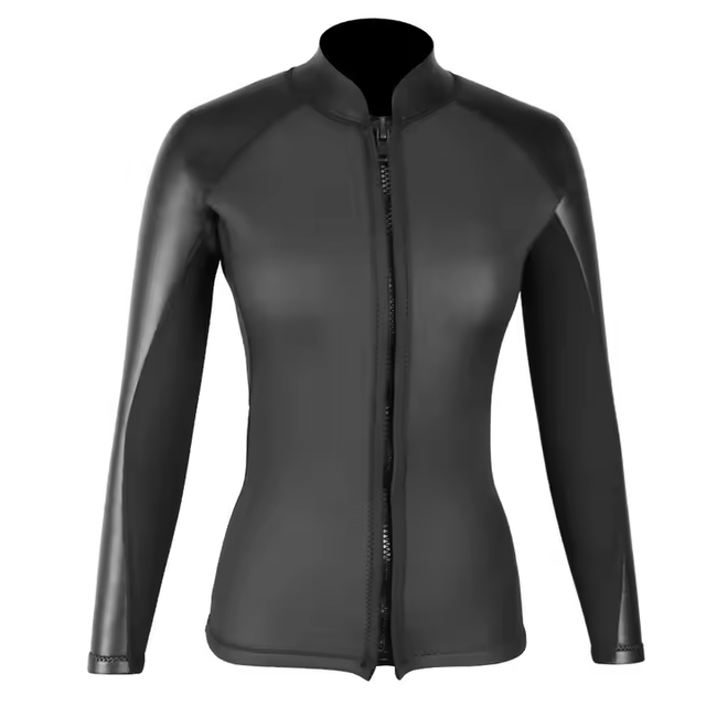 Traje de neopreno negro de 1,5 mm Top Jacket