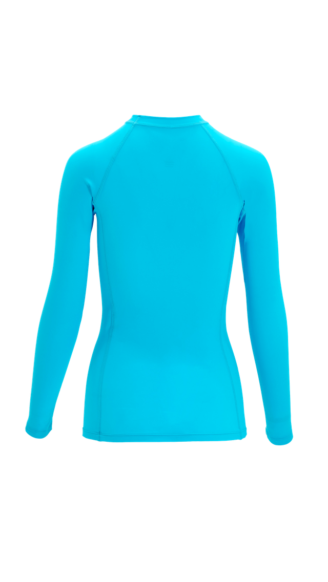 Rash Guards ajustados de manga larga para mujer